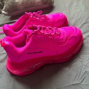 Pink Balenciagas size 11 Men